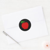 Apple-Aufkleber Runder Aufkleber (Umschlag)
