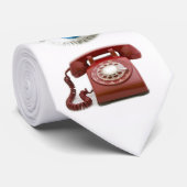APPLE-AUGEN-TELEFON-Krawatte Krawatte (Gerollt)