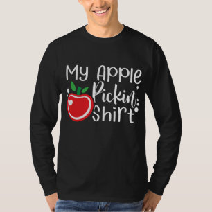 Apple-Auswahl Design Apple Picker Fall Fruit Lover T-Shirt