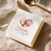 Apple Baby Dusche Personalisiertes Party Napkins Serviette
