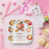 Apple Baby Duwer Gender neutral Pappteller (Party)