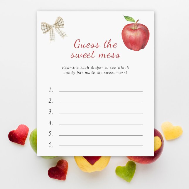 Apple Babydusche - Raten Sie mal, das süße Chaos (Von Creator hochgeladen)