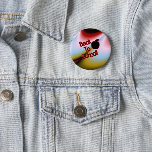 Apple & Back to School - Button (Beispiel)