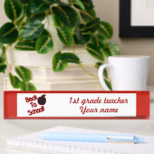 Apple & Back to School - Namensplakette