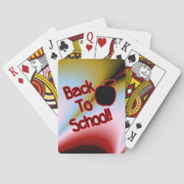 Apple & Back to School - Spielkarten