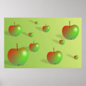 Apple Background Poster (Vorne)