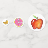 Apple Banana Lemon Limon Trauben Berry Fruchtsalat Konfetti (Rückseiten)