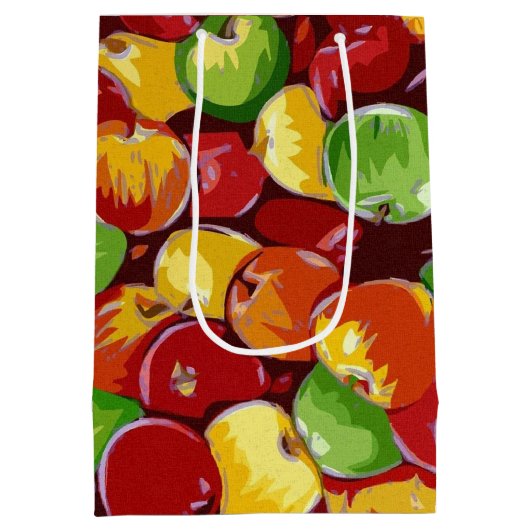 Apple Barrel Mittlere Geschenktüte (Rückseite)