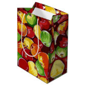 Apple Barrel Mittlere Geschenktüte (Rückseite Schrägansicht)