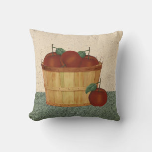 Apple Basket Pillow Kissen