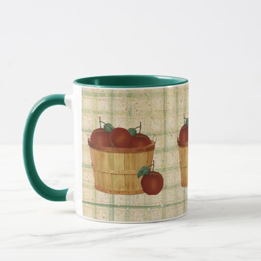 Apple Basket-Tasse Tasse (Links)