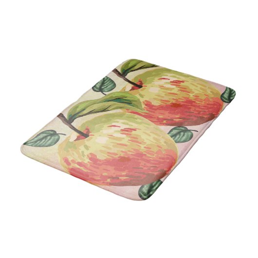 Apple Bath Mat Medium Badematte (Schrägansicht)