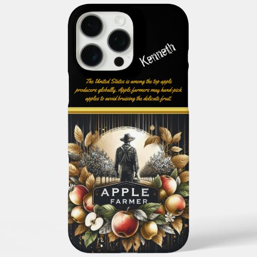 Apple-Bauer ernte seinen Obstgarten Case-Mate iPhone Hülle (Rückseite)