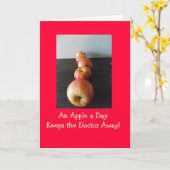 Apple behält Gruß-Karte Dr.-Away Karte (Gelbe Blume)