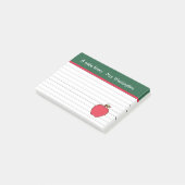 Apple-Beitrag des klassischen Lehrers - Anmerkunge Post-it Klebezettel (angewinkelt)