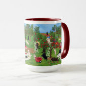 Apple bewirtschaften Labradors Tasse (VorderseiteRechts)