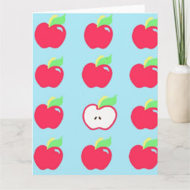 Apple Big Greeting Card Karte