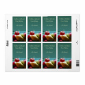 Apple Birne Delight Canning Labels (Vorne)