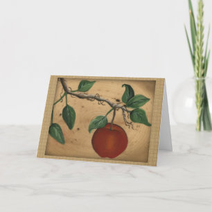 Apple Birthday Card Karte