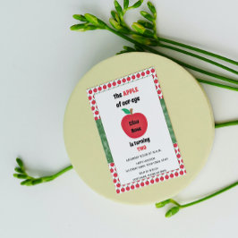 Apple Birthday Einladung