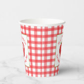 Apple Birthday Paper Cup - Bushel of Fun Pappbecher (Rechts)