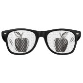 Apple Black Partybrille (Vorderseite)