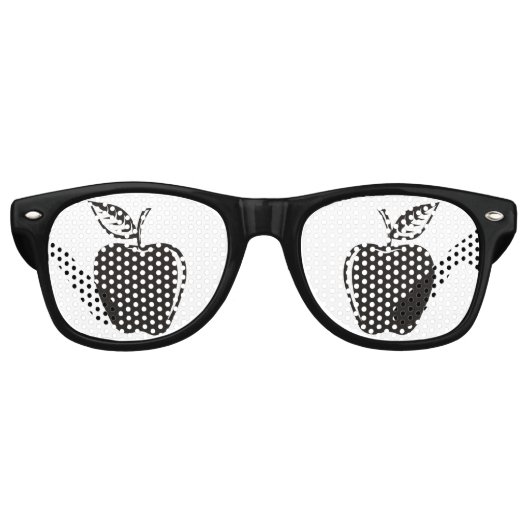 Apple Black Partybrille (Vorderseite)