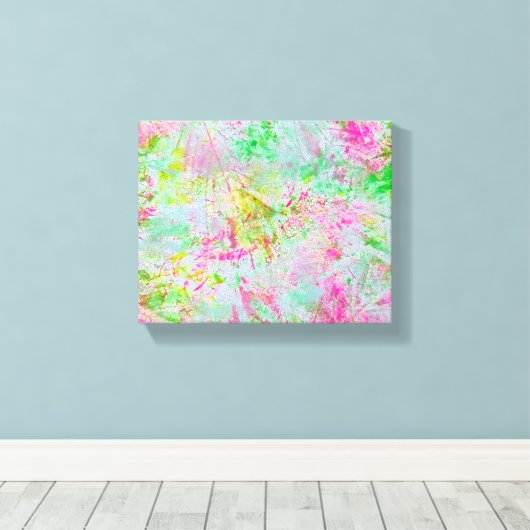 APPLE-BLÄTTER LEINWANDDRUCK (Insitu (Holzboden))