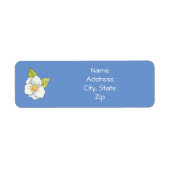 Apple Blossom Address Labels (Vorne)