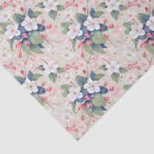 Apple Blossom (Albescent White) Seidenpapier (Detail)