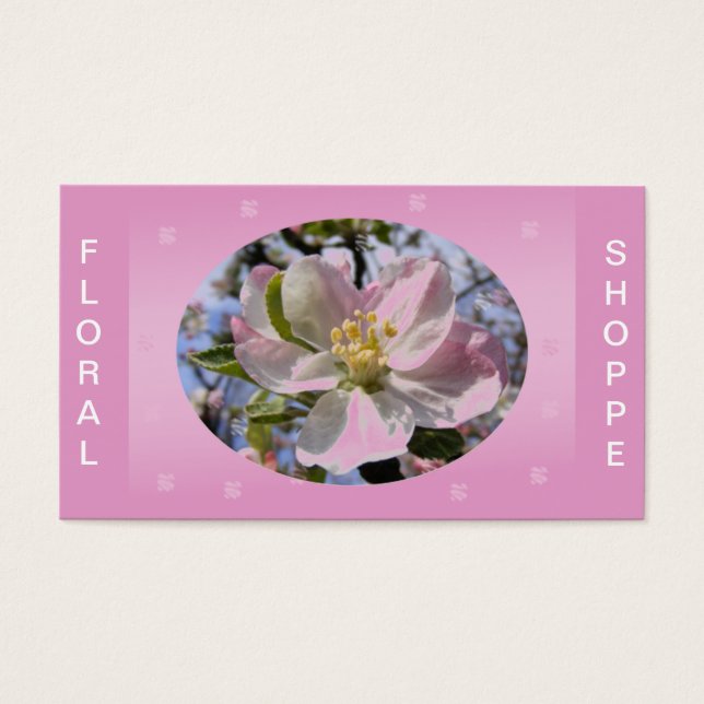 Apple Blossom Blume (Vorderseite)