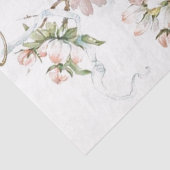 Apple Blossom Blume Decoupage Postmark Paris Seidenpapier (Detail)