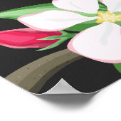 Apple Blossom Branch | Willkommen bei unserer Hoch Poster (Ecke)