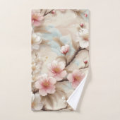 Apple Blossom Branchen Badhandtuch Set (Handtuch)