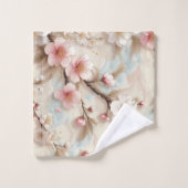 Apple Blossom Branchen Badhandtuch Set (Waschlappen)