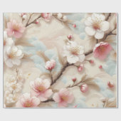 Apple Blossom Branchen Geschenkpapier (Flach)