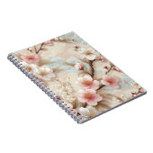 Apple Blossom Branchen Notizblock (Rechte Seite)