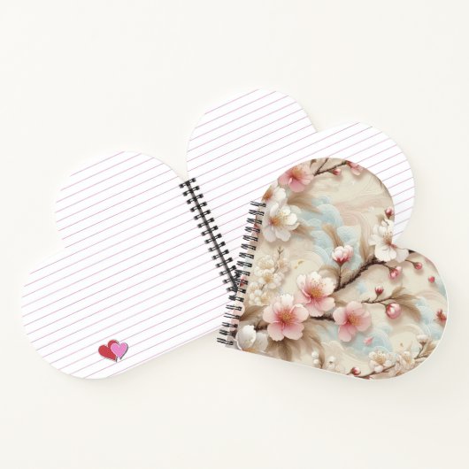 Apple Blossom Branchen Notizblock (Innenseite)