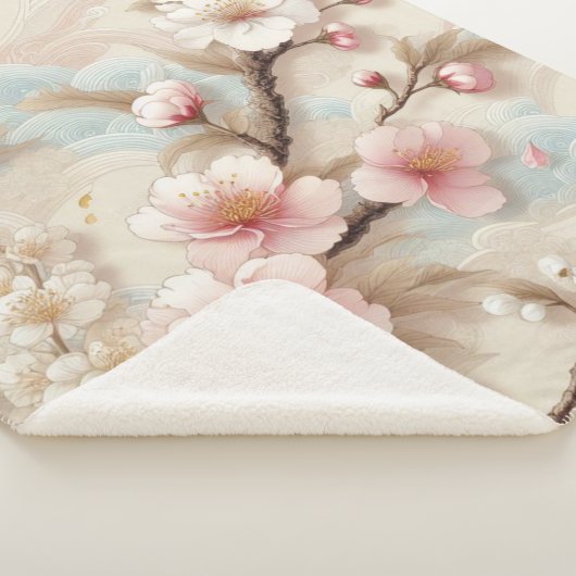 Apple Blossom Branchen Sherpadecke (3/4)