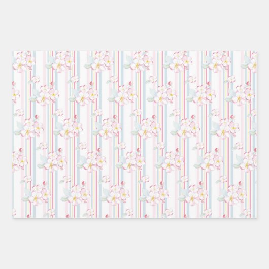 Apple Blossom Collection Geschenkpapier Set (Vorderseite 2)