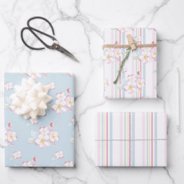 Apple Blossom Collection Geschenkpapier Set
