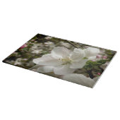 Apple Blossom Decorative Glass Chopping Board Schneidebrett (Ecke)