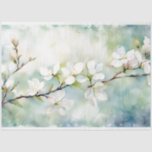 Apple Blossom Dekoupage Tissue Seidenpapier