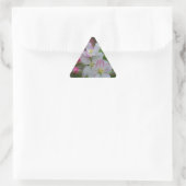 Apple Blossom Dreieckiger Aufkleber (Tasche)