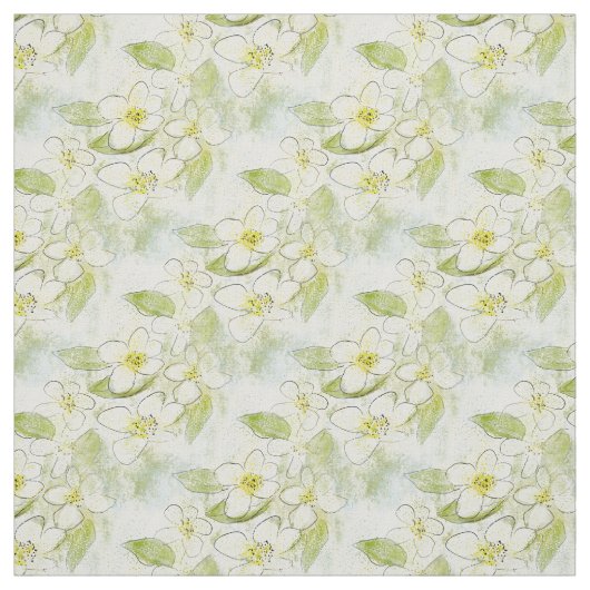 Apple Blossom Fabric Stoff (Muster)