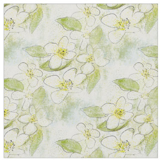 Apple Blossom Fabric Stoff