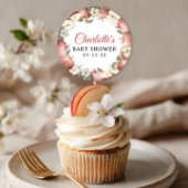 Apple Blossom Fall Baby Dusche Gefallen Sticker