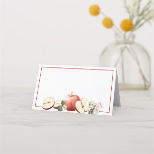Apple Blossom Fall Baby Dusche Platzkarte