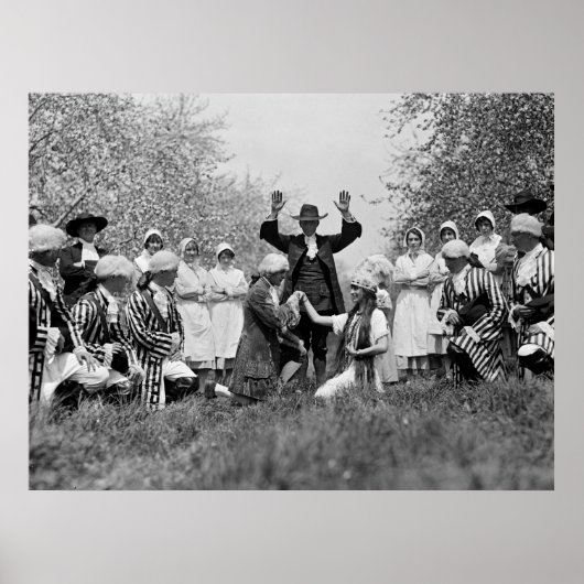 Apple Blossom Festival, 1920er Poster (Vorne)