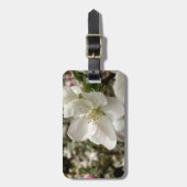 Apple Blossom Gepäckmarke Gepäckanhänger (Vorderseite vertikal)